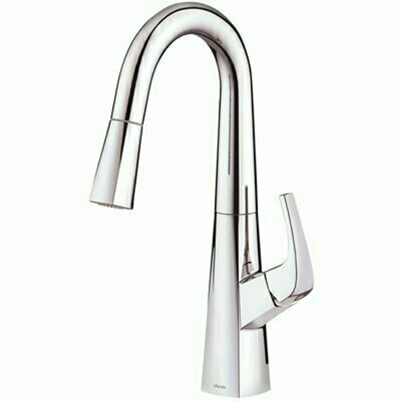 Gerber Vaughn Single-Handle Pull-Down Sprayer Kitchen Faucet With Snapback In Chrome