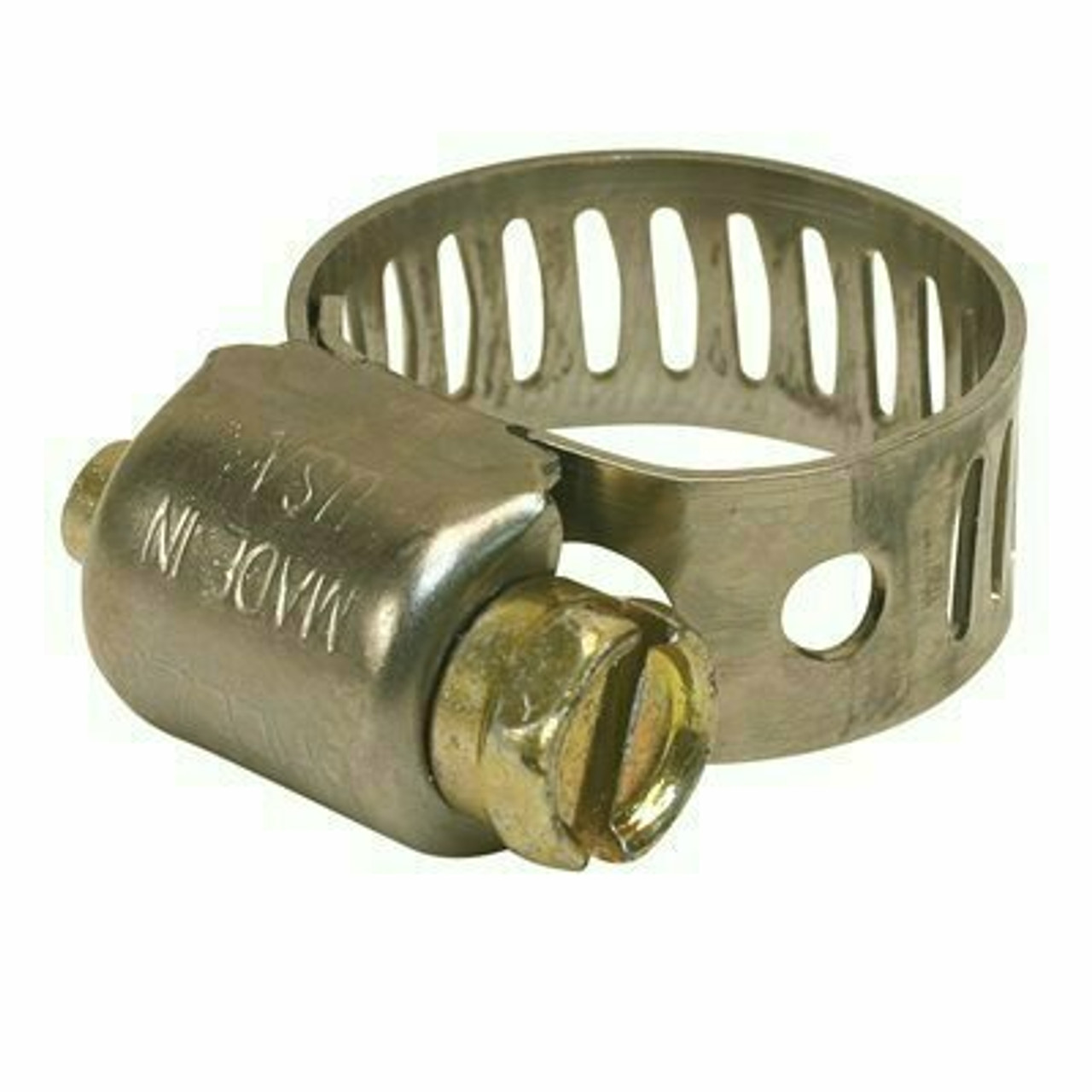 Breeze Clamp Breeze Hose Clamp, 410 Stainless Steel, 7/16 In. To 25/32 In.