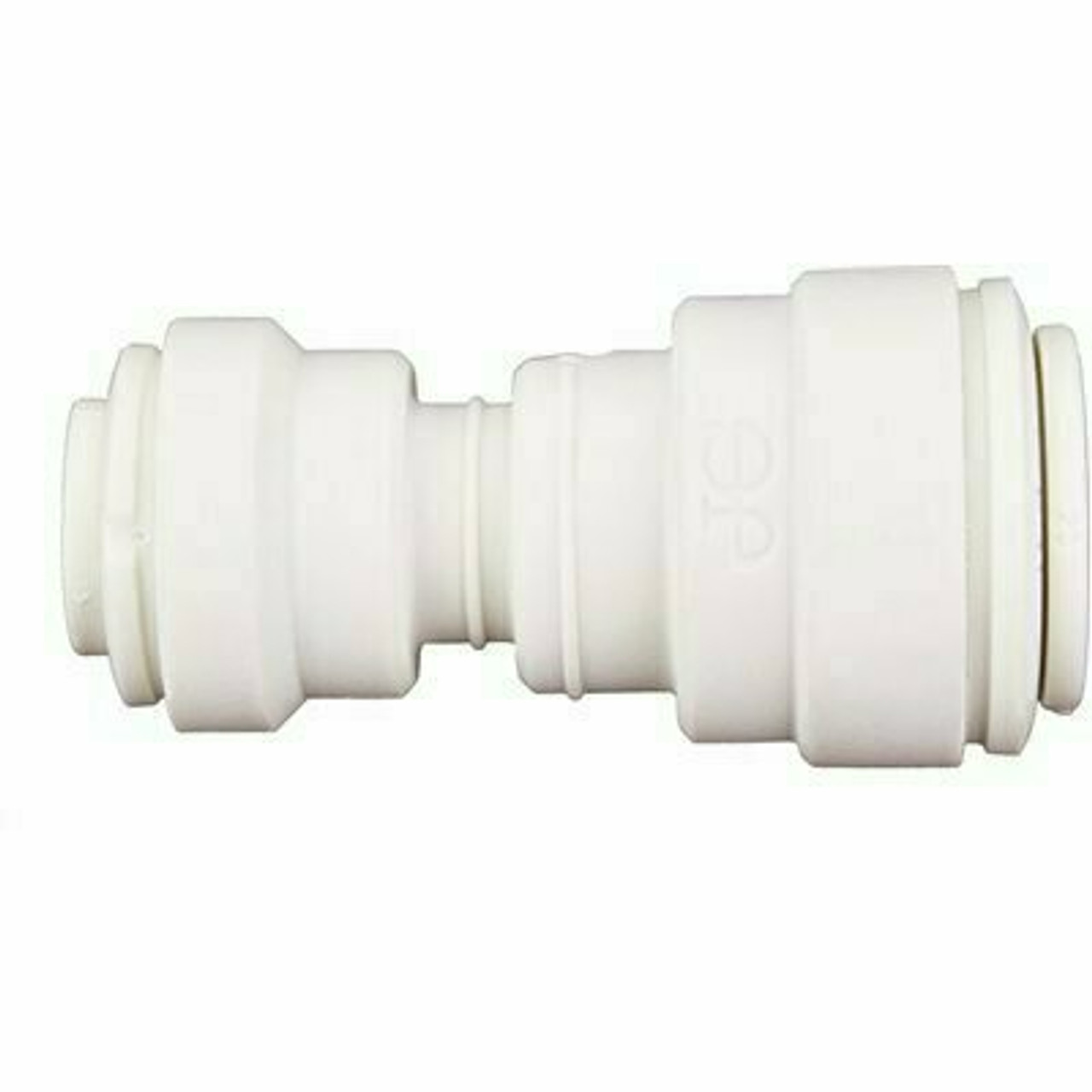 John Guest 3/8 In. X 1/4 In. Polypropylene Push-To-Connect Reducing Union Fitting (10-Pack)