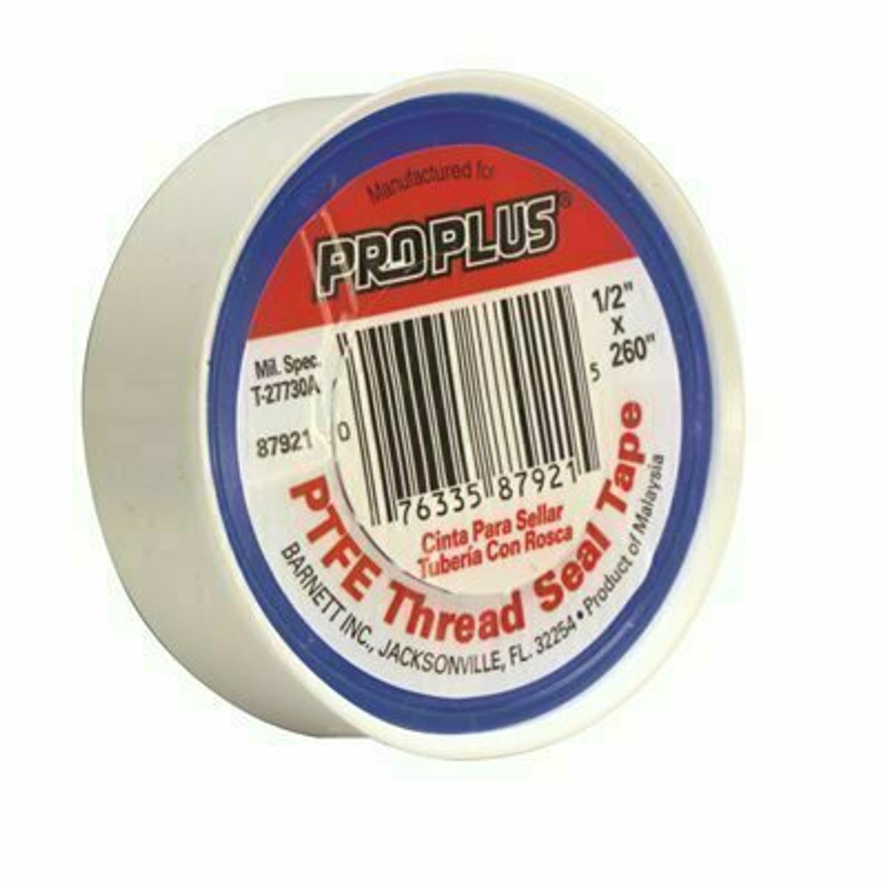 Proplus Proplus Teflon Tape, 1/2 In. X 520 In.