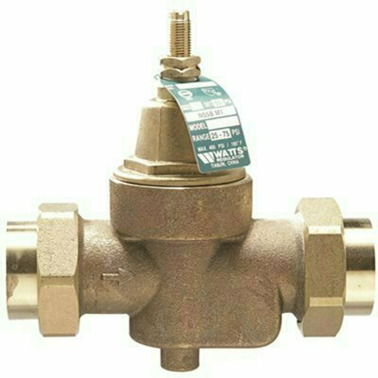 Watts Water Technologies 1 In. Npt Thread Union X Npt Female Lead Free Water Pressure Reducing Valve