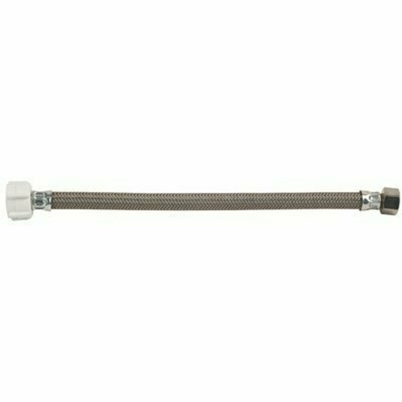 Brasscraft 1/2 In. Flare X 7/8 In. Ballcock Nut X 12 In. Braided Polymer Toilet Connector