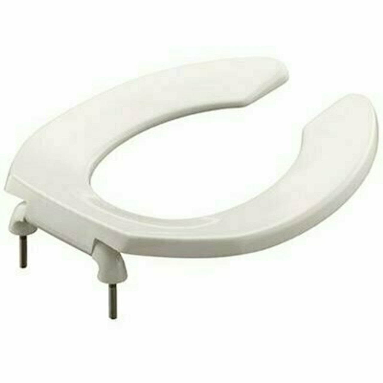 Kohler Lustra Round Open Front Toilet Seat In White