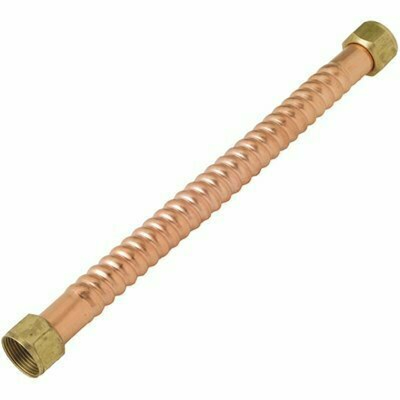 Brasscraft 3/4 In. Fip X 3/4 In. Fip X 18 In. Copper Water Heater Connector 7/8 In. Od