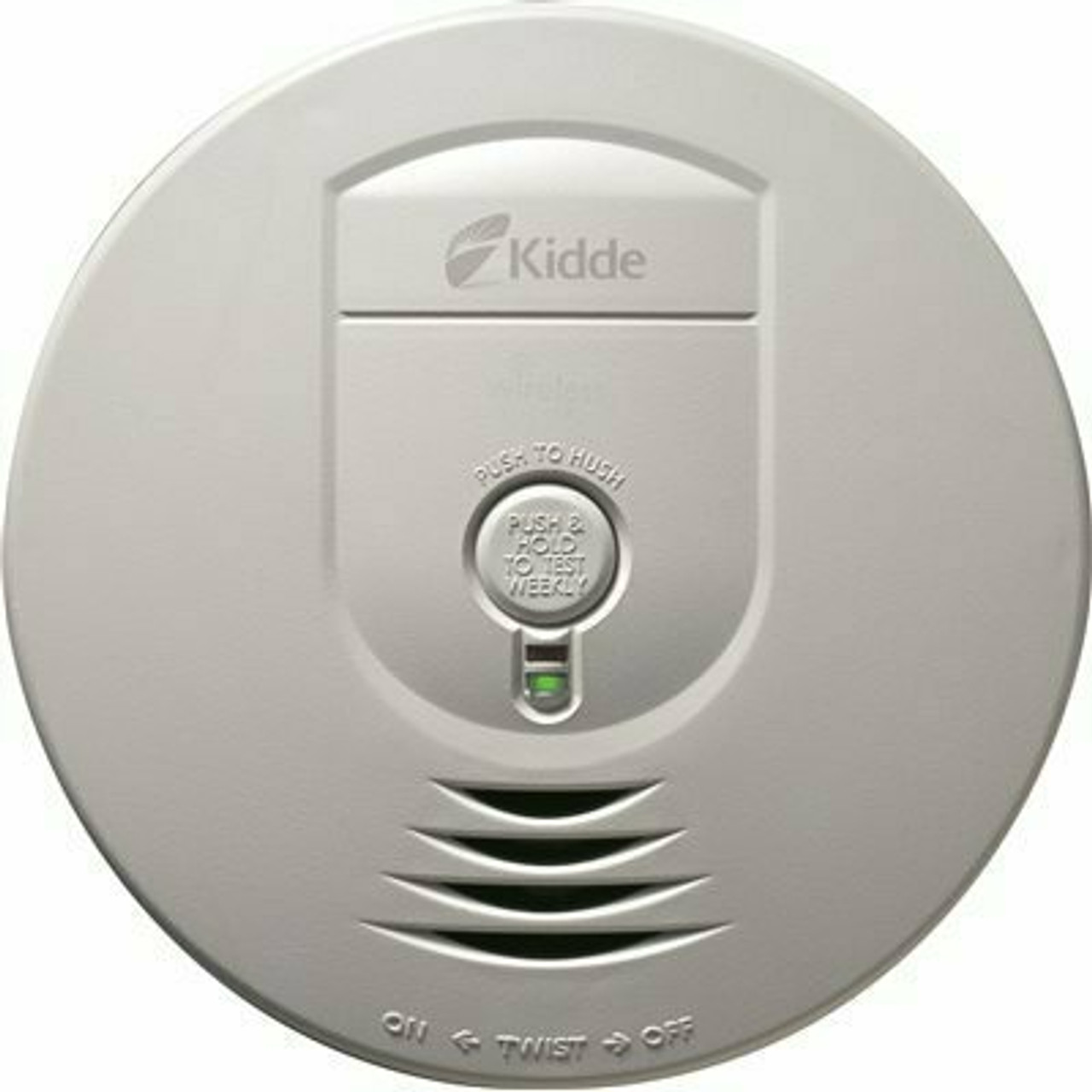 Kidde Battery Operated Smoke Detector With Ionization Sensor And Wire-Free Interconnect