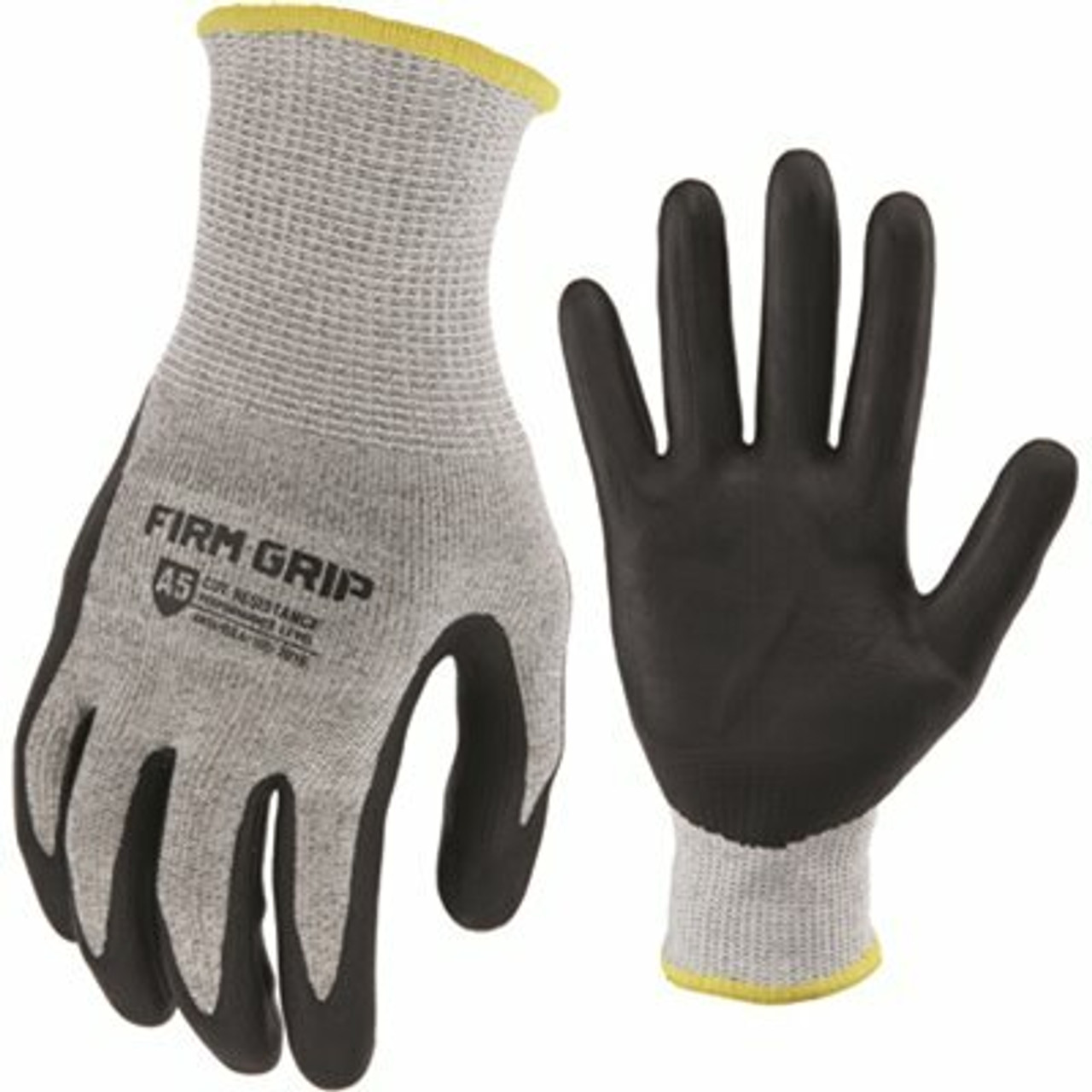 FIRM GRIP A5 Cut Gray Women's Glove With Touchscreen - Pack of 8