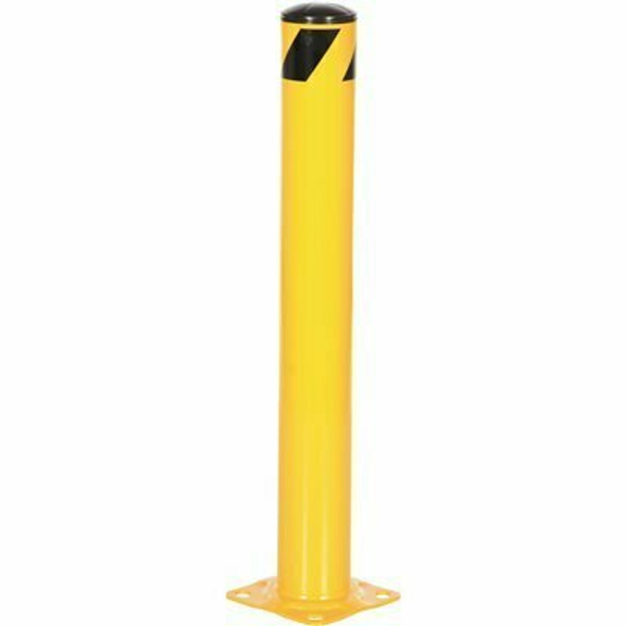 Vestil 36 In. X 4.5 In. Yellow Steel Pipe Safety Bollard