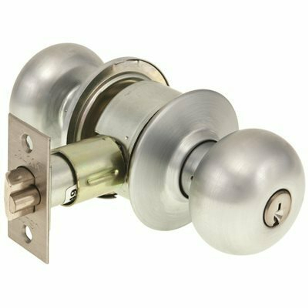 Us Lock Us Lock 2030 Series Entry Lockset 2-3/4" Bs Ply Sc1 Dull Chrome
