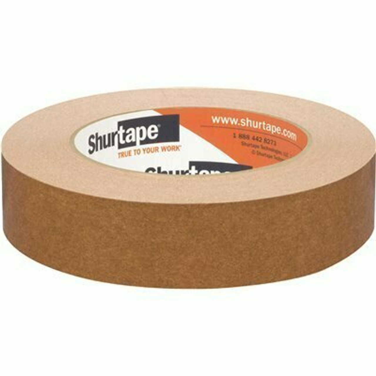 Shurtape Fp 97 6.0 Mils 36 Mm X 55 M (1.41 In. X 60 Yds.) Flatback Kraft Paper Tape (1-Case) (24-Rolls)