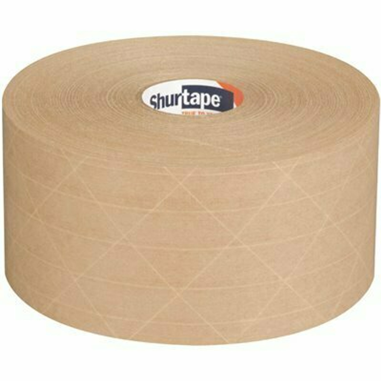 Shurtape Wp 100 5 Mils 70 Mm X 115 M (2.75 In. X 125 Yds.) Water Activated Paper Tape, Natural (1-Case) (8-Roll)