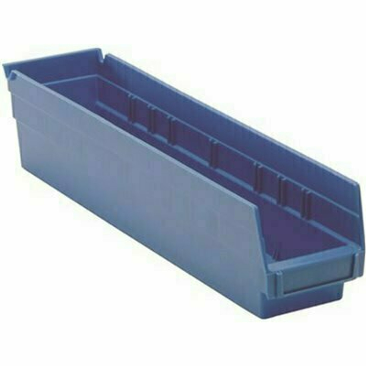 Quantum Storage Systems 1 Gal. - 4-1/8 In. Economy Shelf Bin, Blue, (20-Ctn)