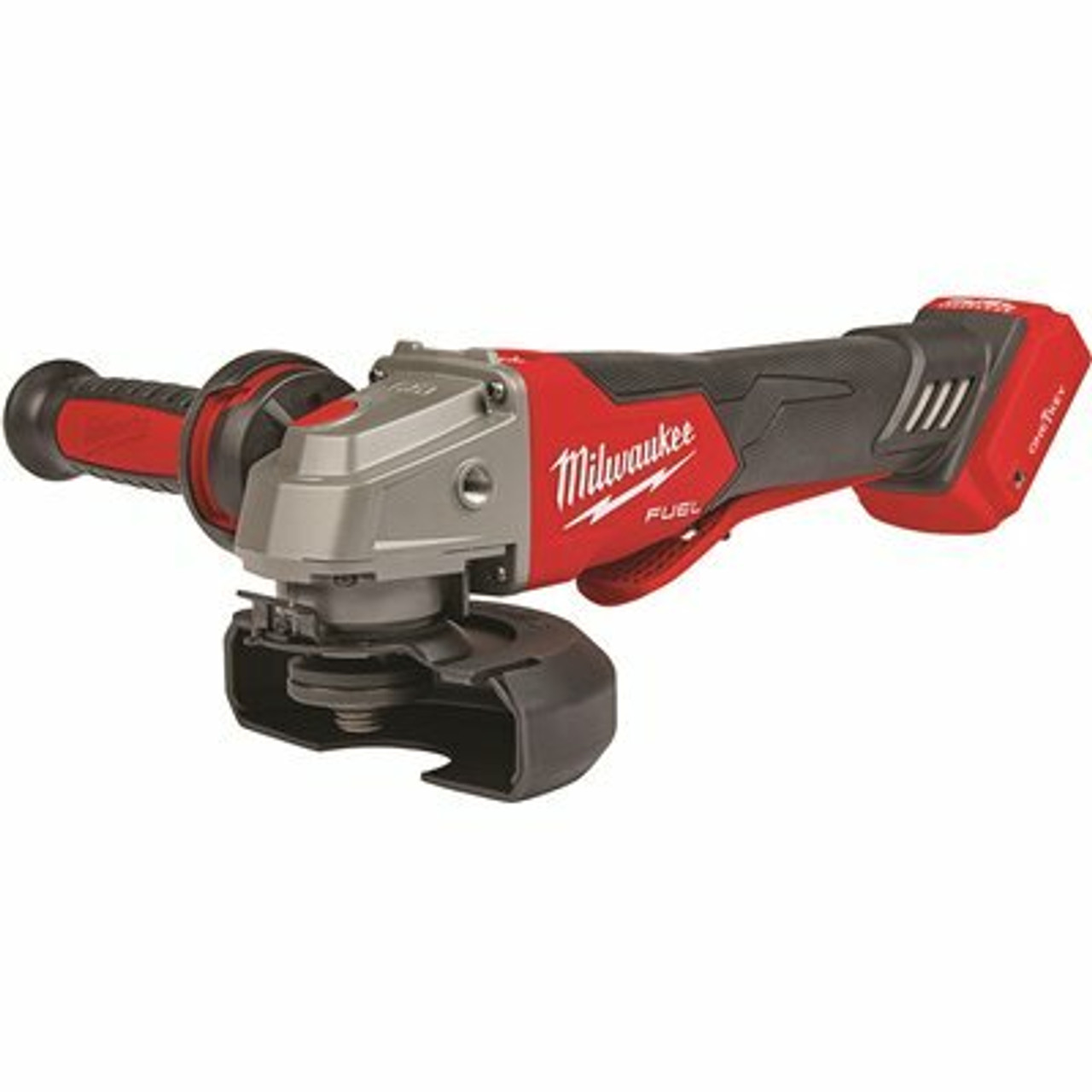 Milwaukee M18 Fuel 18-Volt Lithium-Ion Brushless Cordless 4-1/2 In./5 In. Braking Grinder With Paddle Switch (Tool-Only)