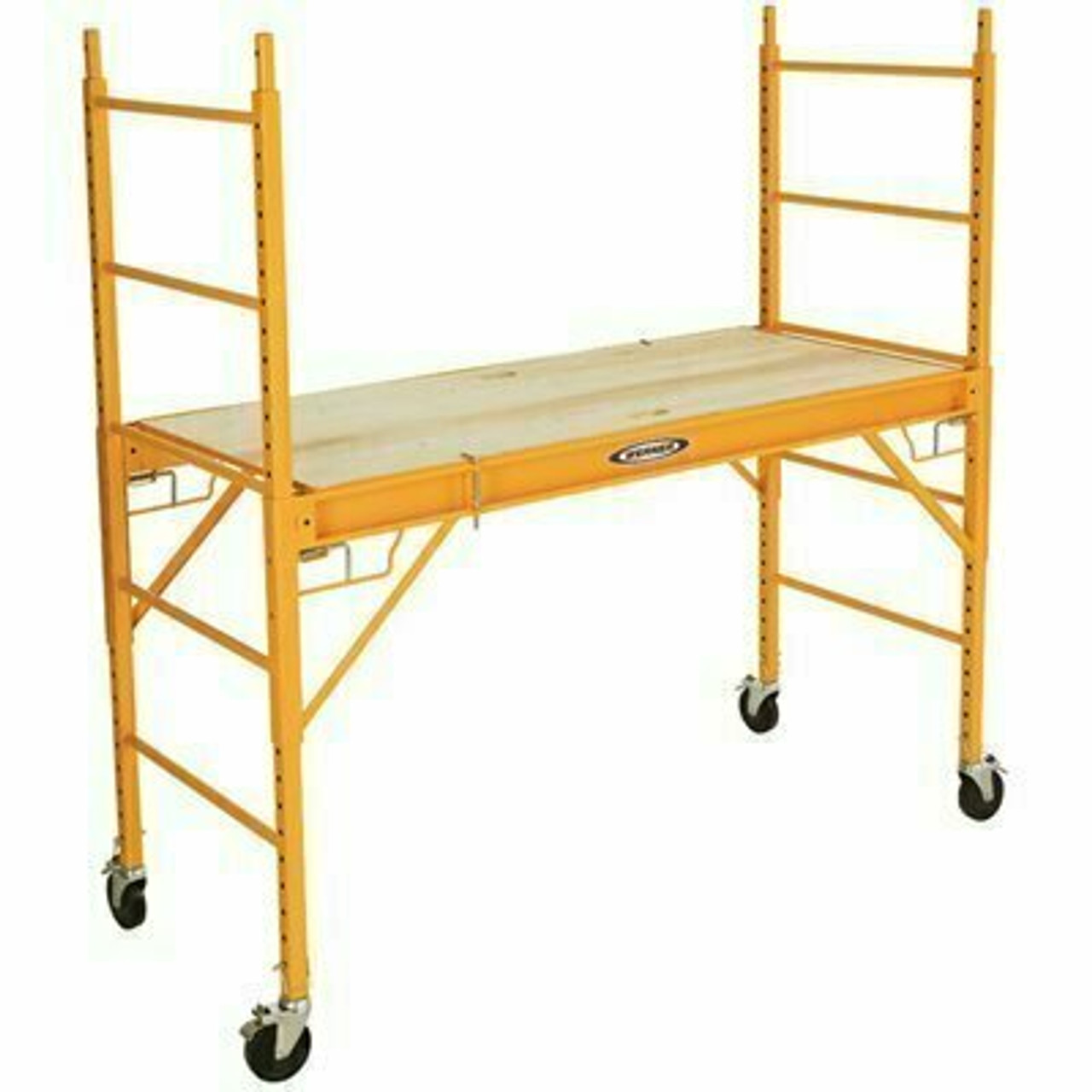 Werner 6 Ft. Steel Rolling Scaffold 1000 Lbs. Load Capacity