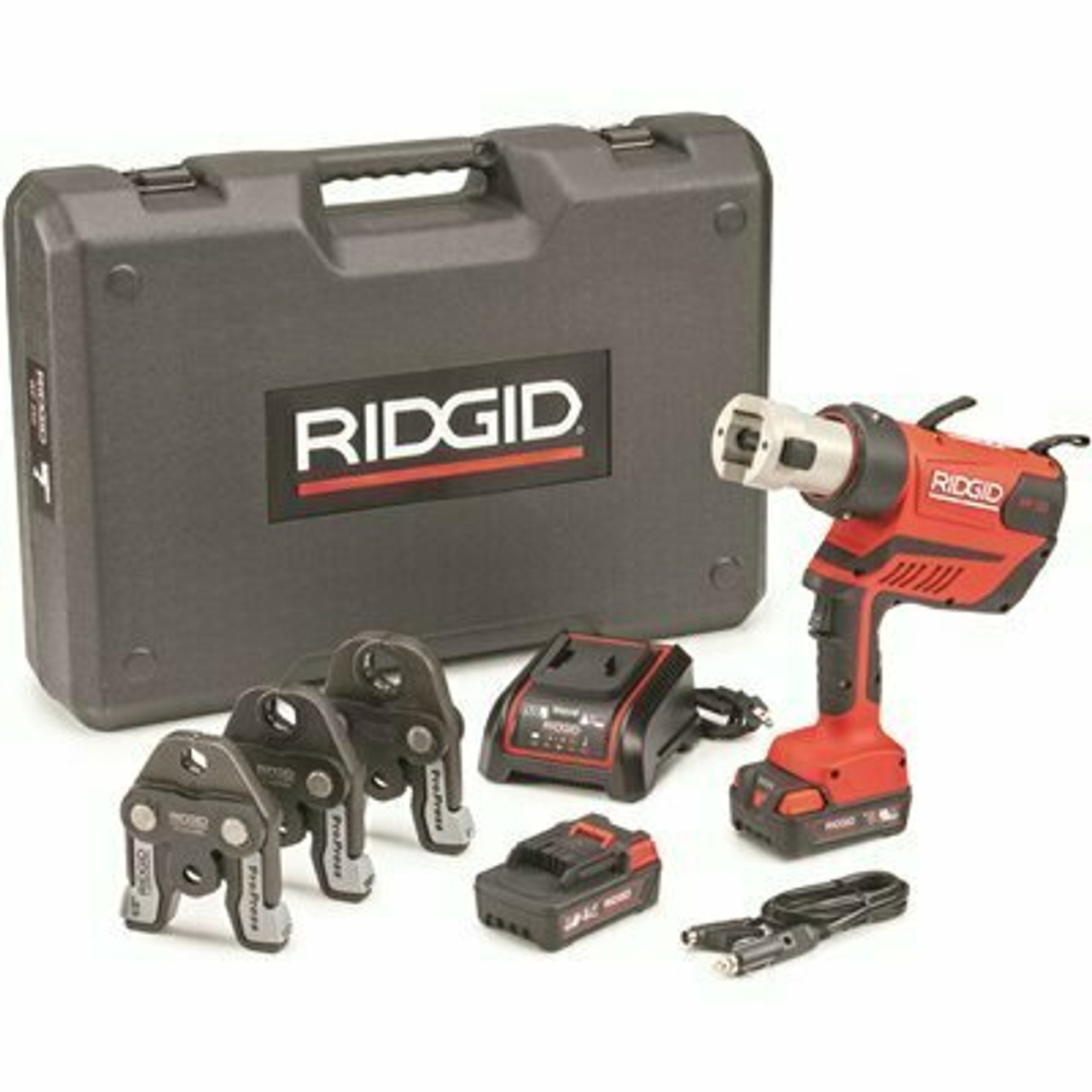 Ridgid Rp 350 1/2 In. To 1 In. Propress Press Tool Kit With Battery And Charger