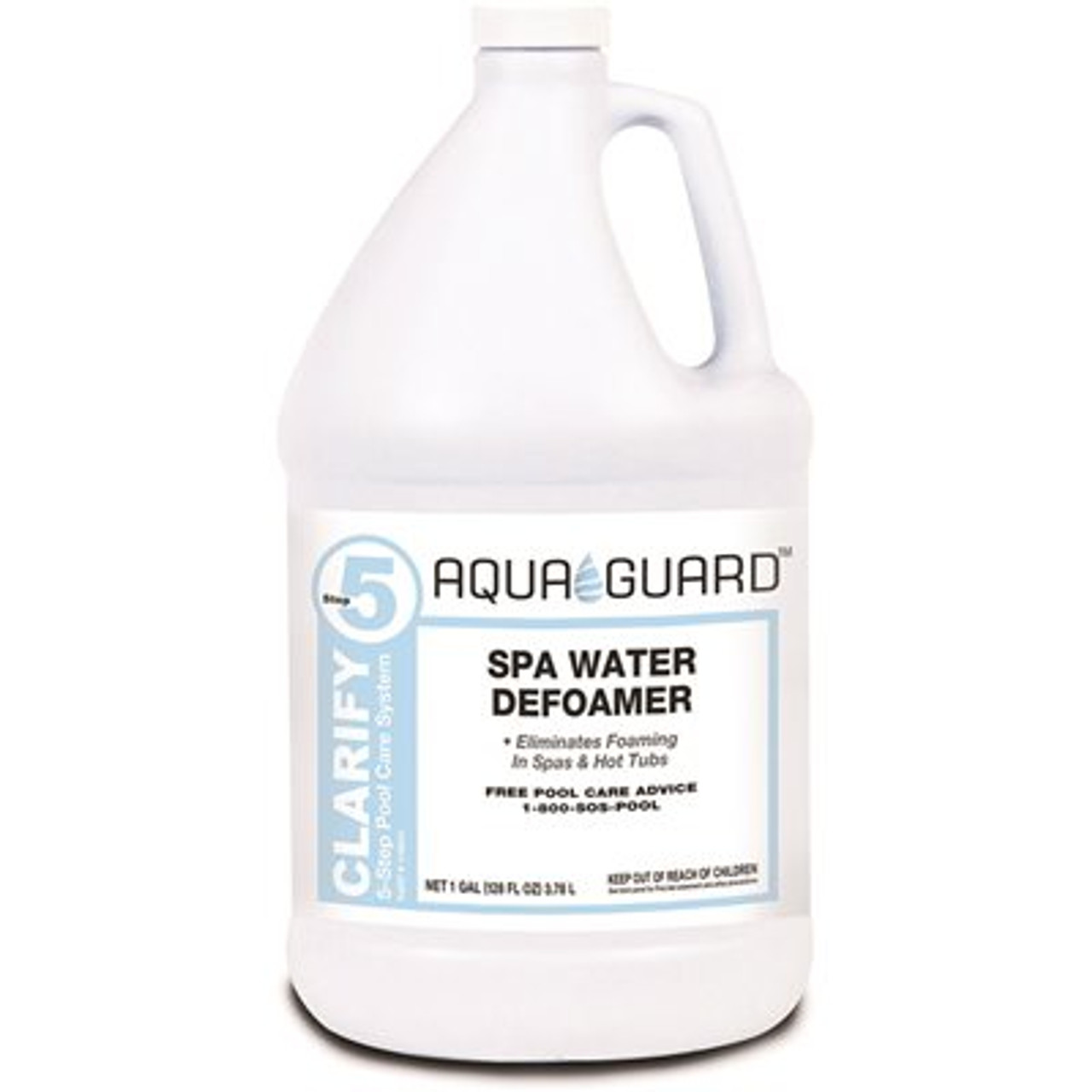 AQUAGUARD 1 Gal. Spa Water Defoamer Pool Clarifier