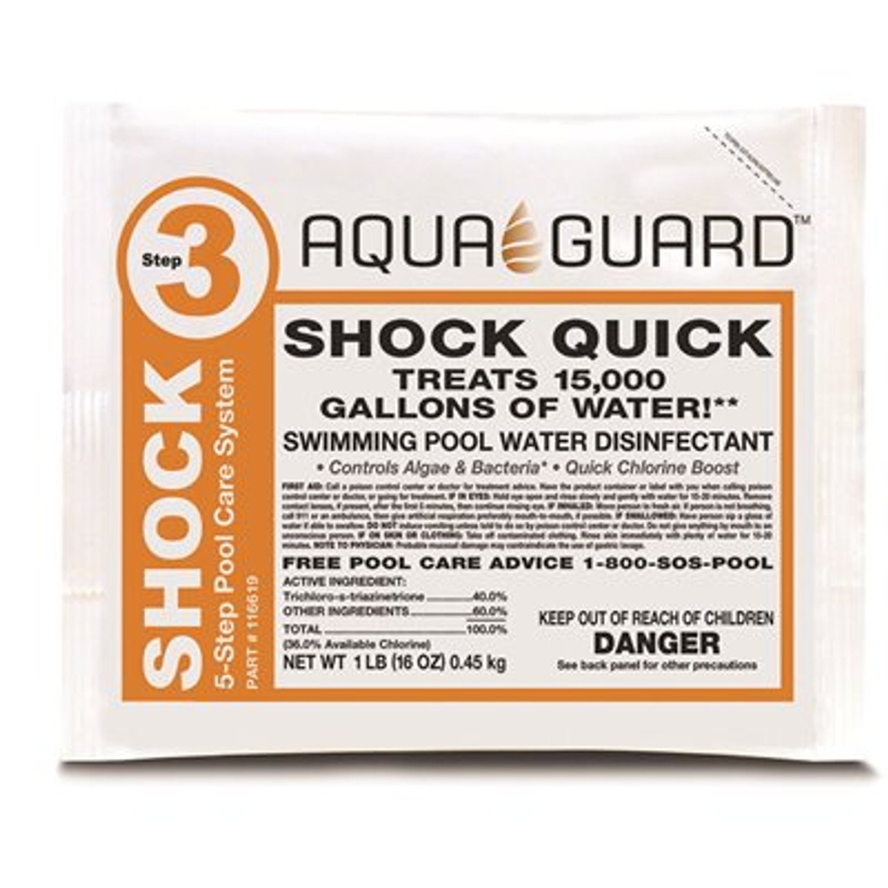 AQUAGUARD 1 lb. Shock Quick Pool Shock (30-Pack)