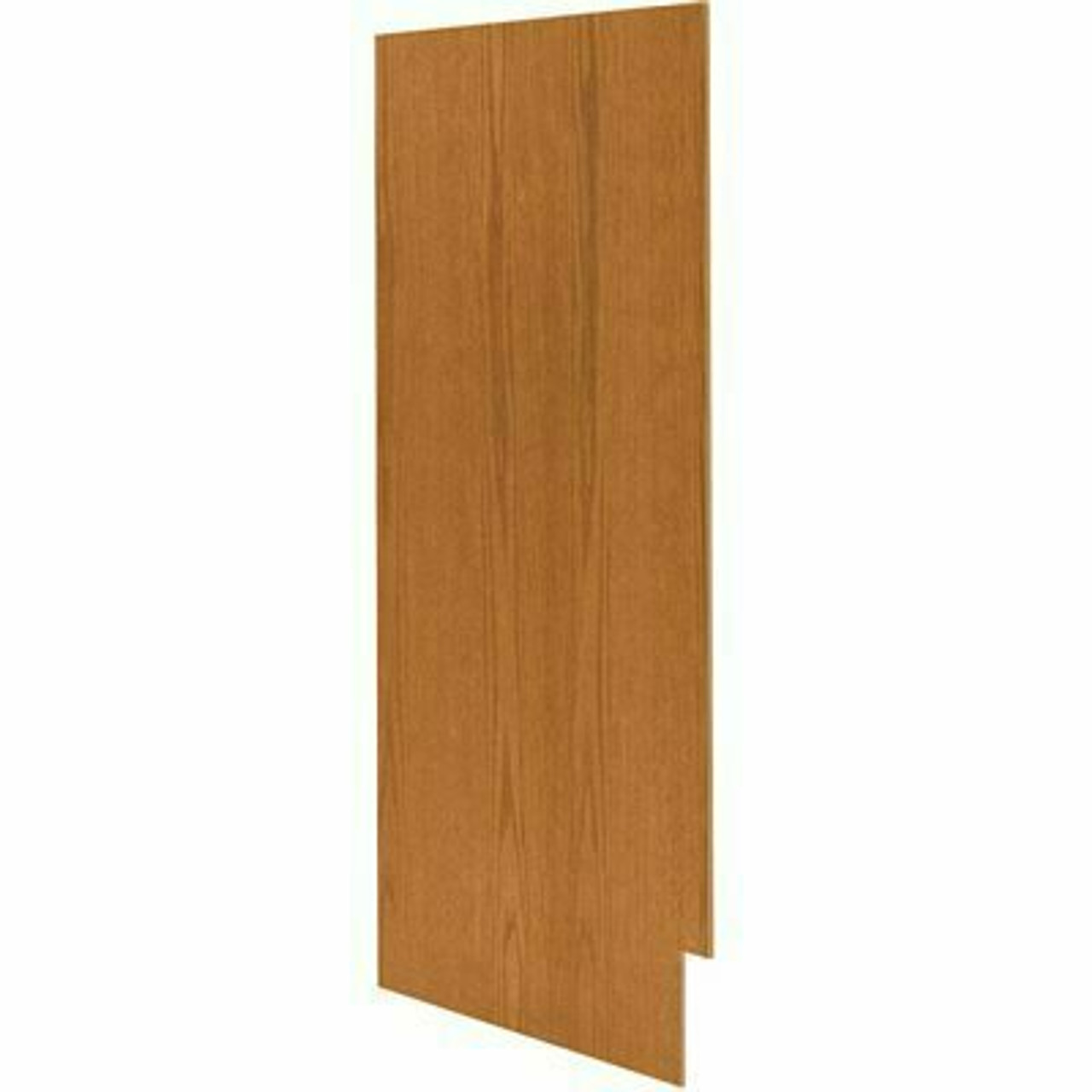 Hampton Bay 0.1875X34.5X23.25 in. Matching Base Cabinet End Panel In Medium Oak (2-Pack)