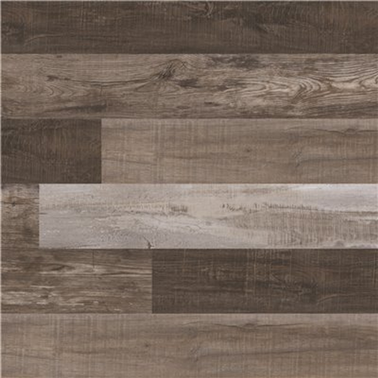 A&A Surfaces Heritage Hickory Lake 7 in. W X 48 in. L Rigid Core Click Lock Luxury Vinyl Plank Flooring (19.02 Sq. Ft./Case)