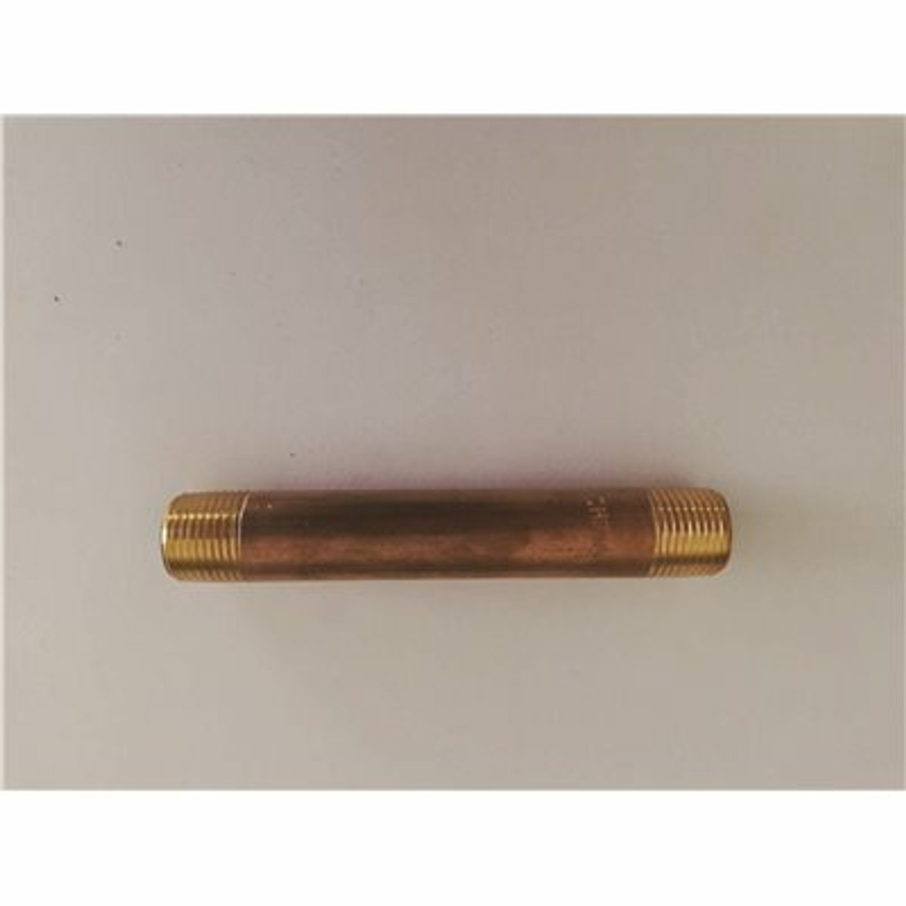 Everbilt 3/8 In. X 4 In. Brass Nipple (10-Pack)