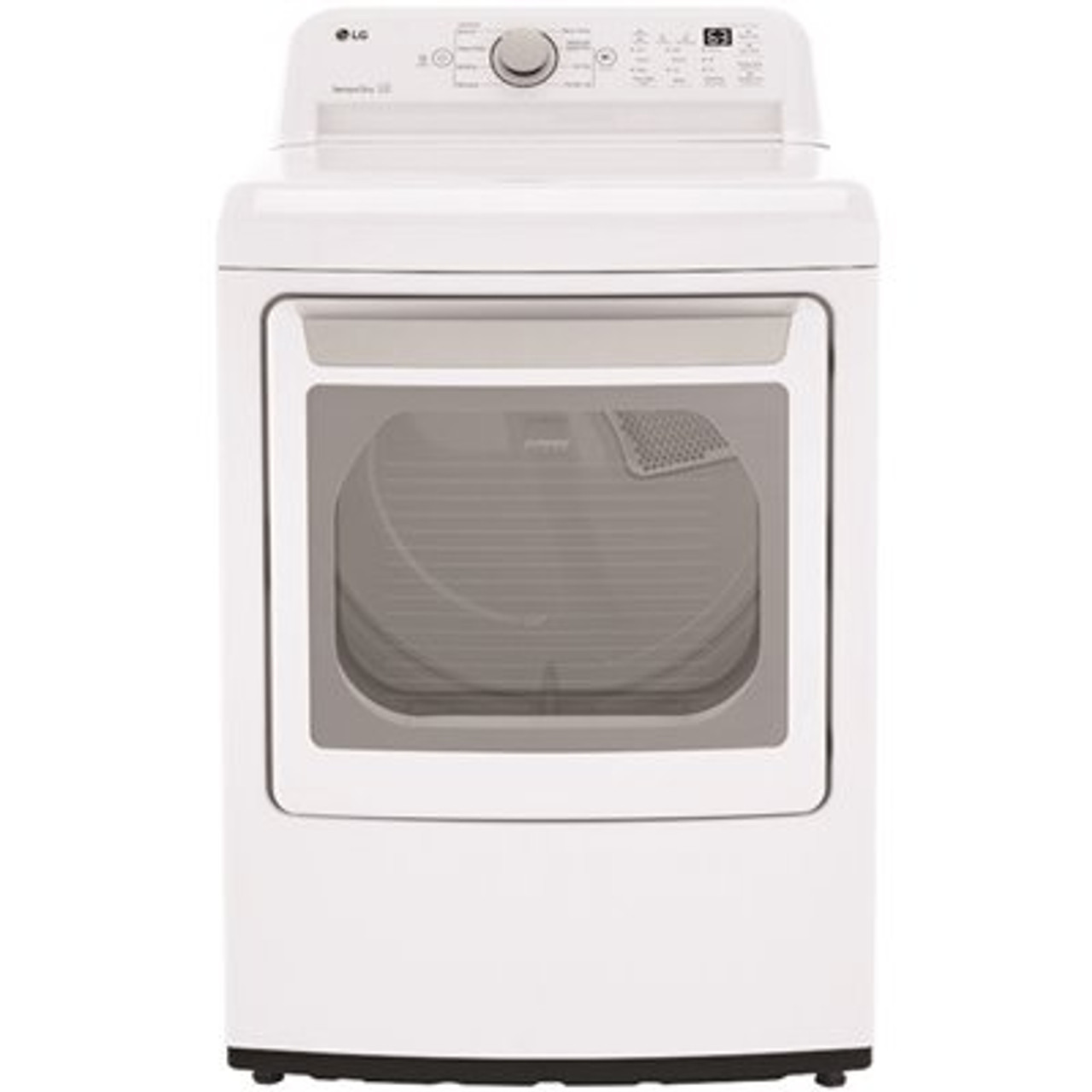 LG Electronics 7.3 Cu. Ft. Ultra Large High Efficiency Electric Dryer In White