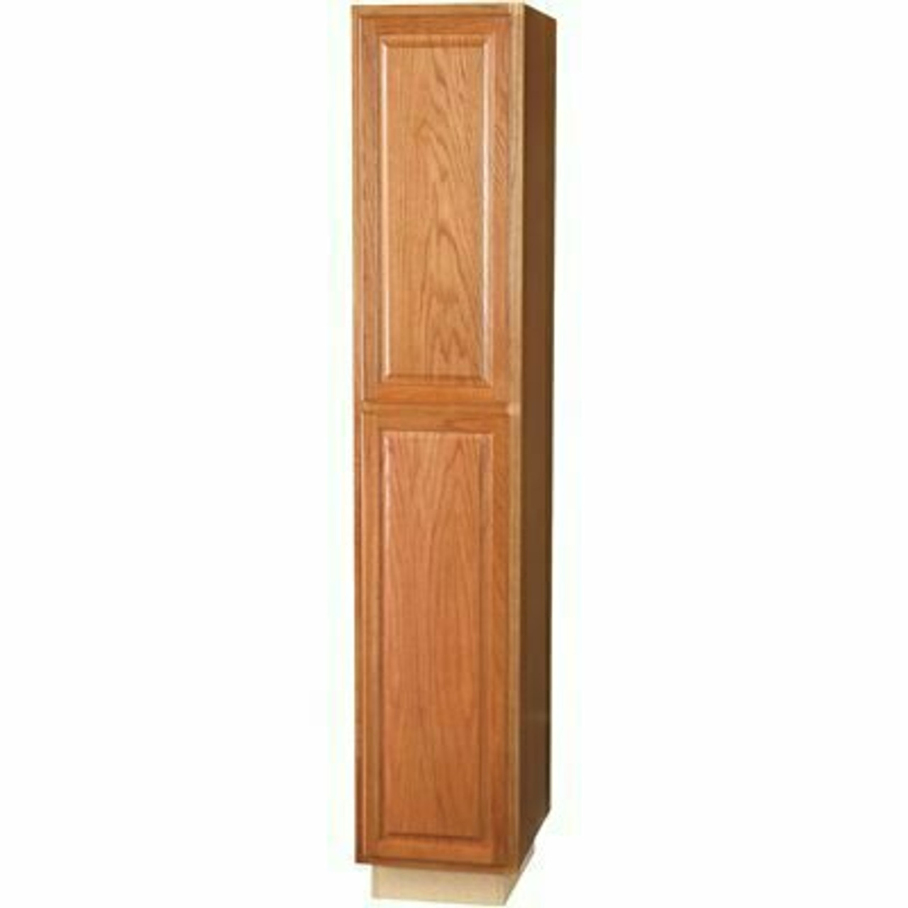 Hampton Bay Hampton Assembled 18X96X24 in. Pantry Kitchen Cabinet In Medium Oak