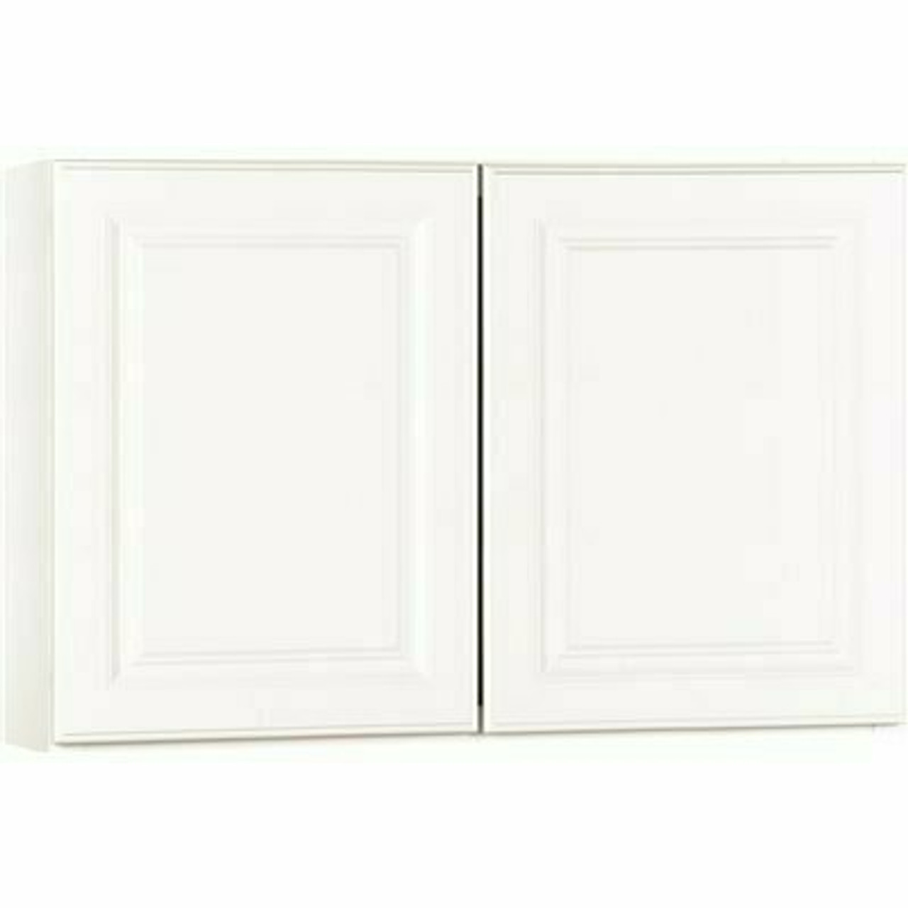 Hampton Bay Hampton Assembled 36X23.5X12 in. Wall Bridge Kitchen Cabinet In Satin White