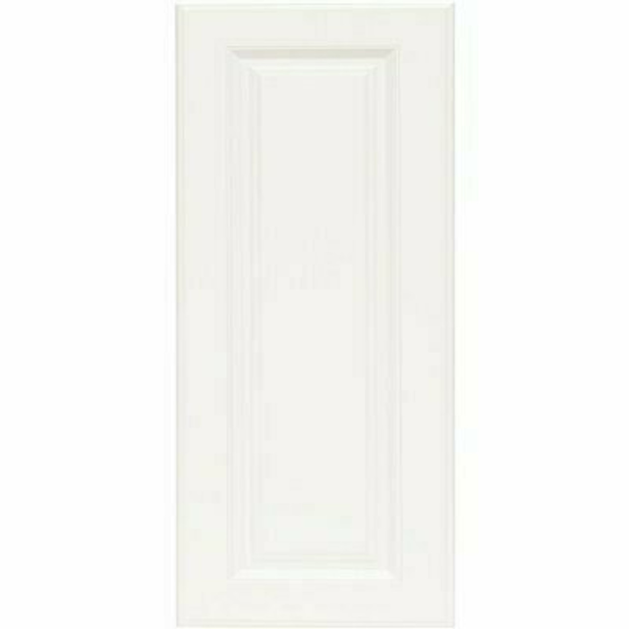 Hampton Bay 0.71X29.37X11.06 in. Hampton Wall Cabinet Decorative End Panel In Satin White