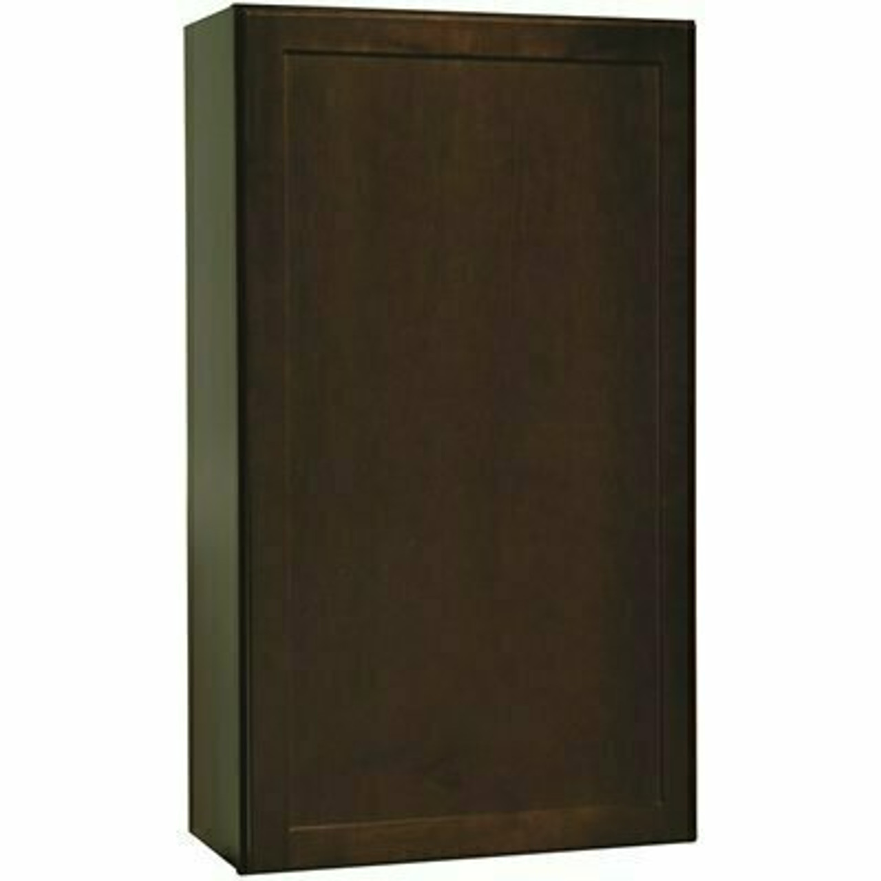 Hampton Bay Shaker Assembled 24X42X12 in. Wall Kitchen Cabinet In Java