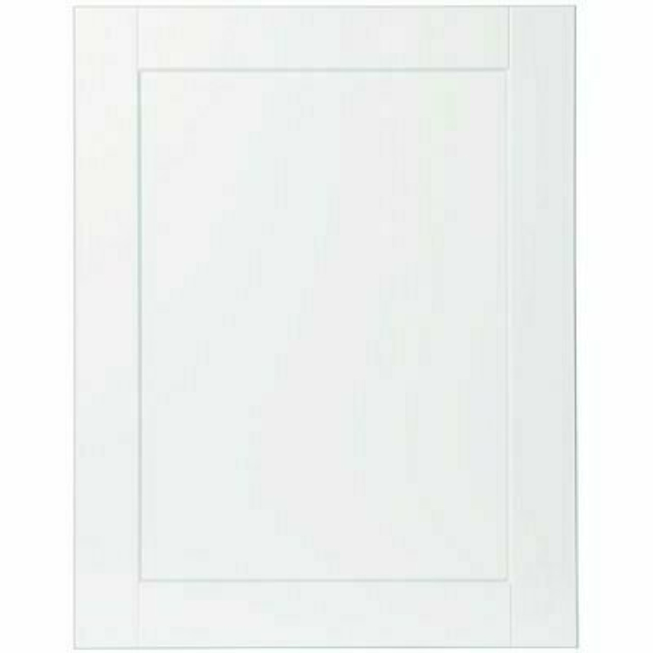 Hampton Bay 0.65X29.37X23.06 in. Shaker Base Cabinet Decorative End Panel In Satin White