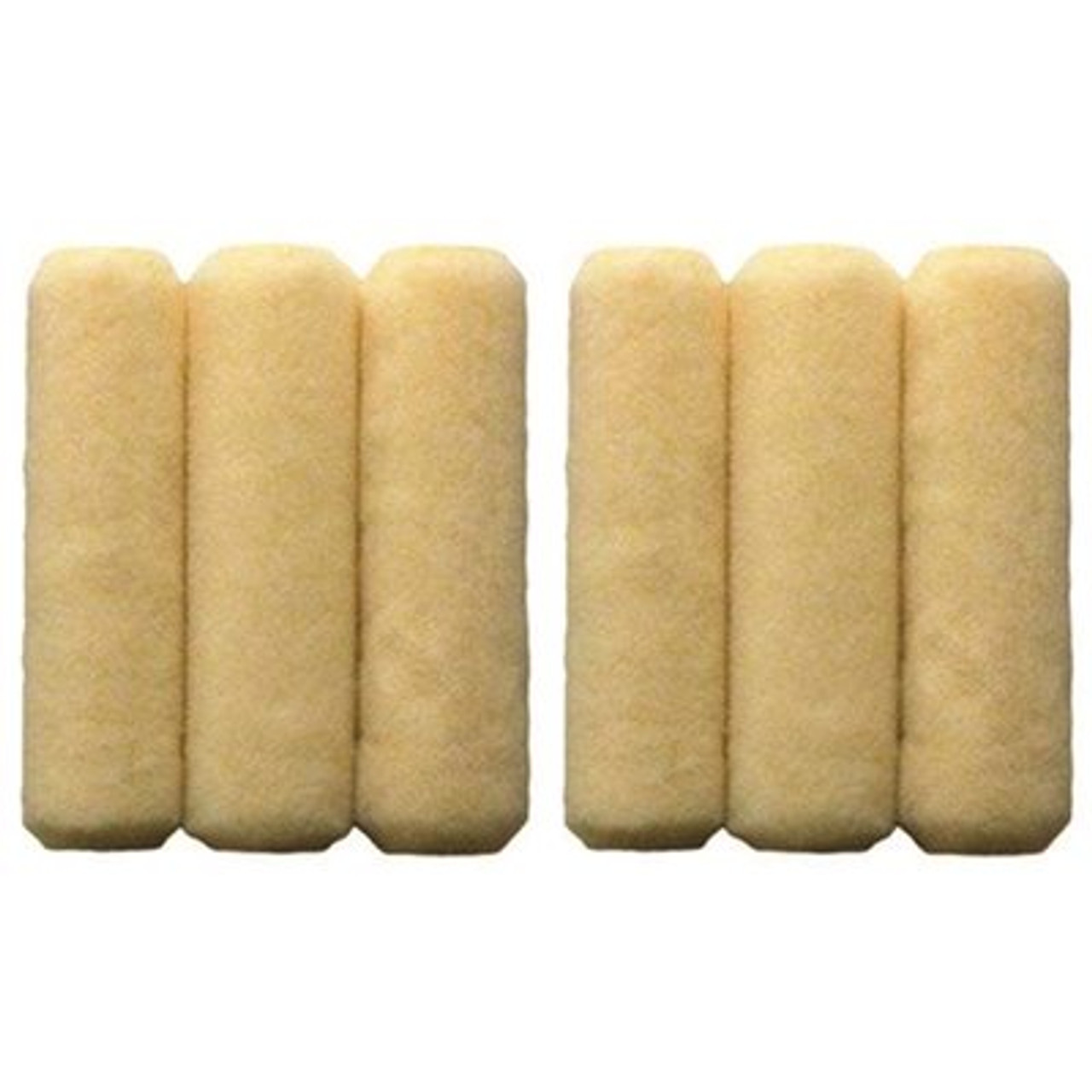 9 in. x 3/8 in. High-Density Polyester Knit Paint Roller Cover (6-Pack)