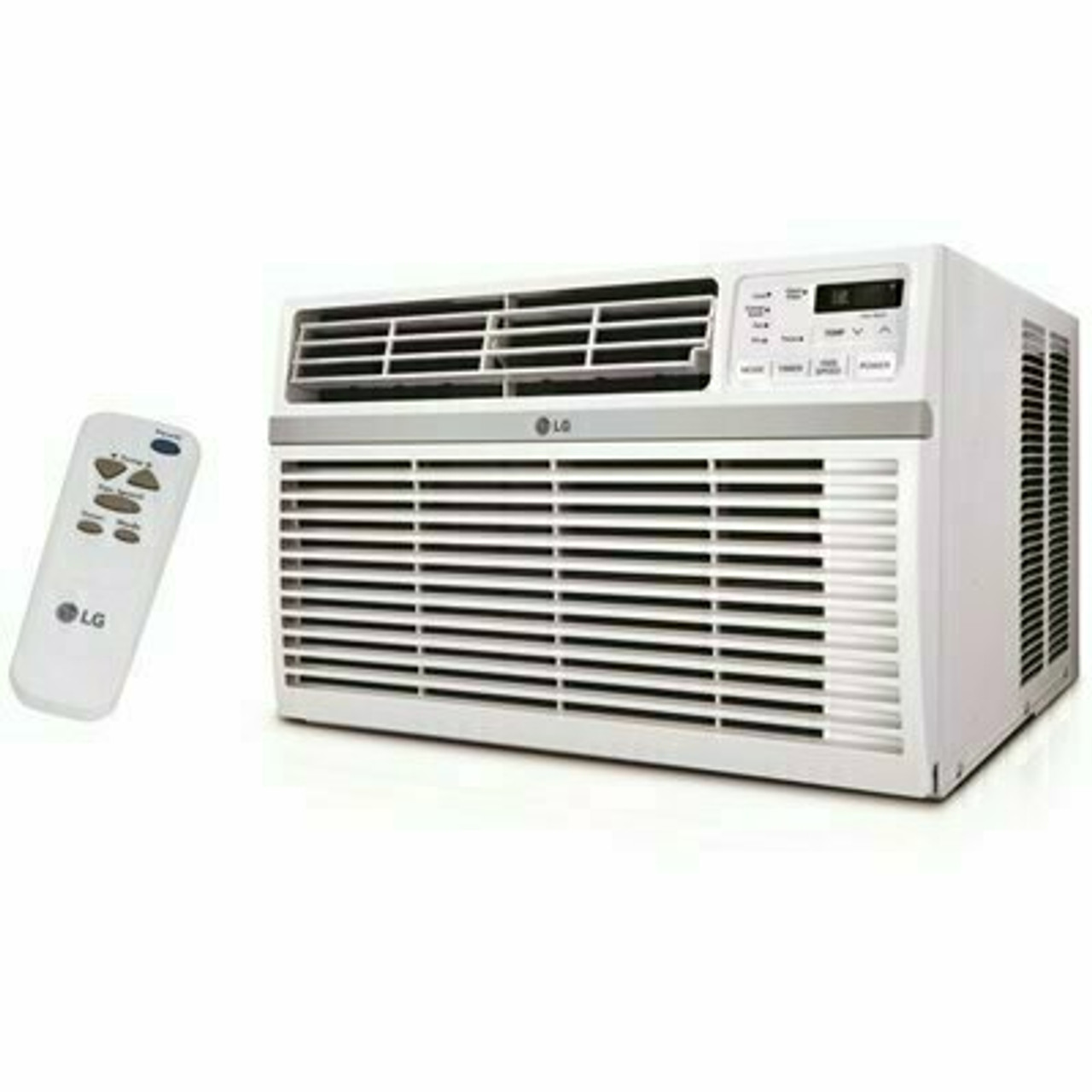 LG Electronics 8,000 Btu 115-Volt Window Air Conditioner Lw8016Er With Energy Star And Remote In White