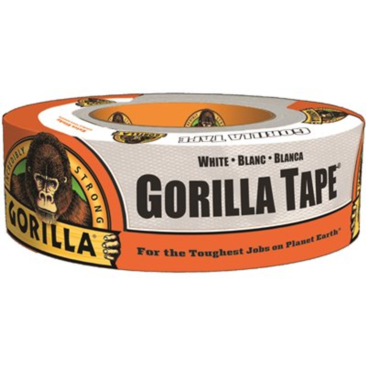 Gorilla 1.88 in. x 30 yd. White Duct Tape (6-Pack)