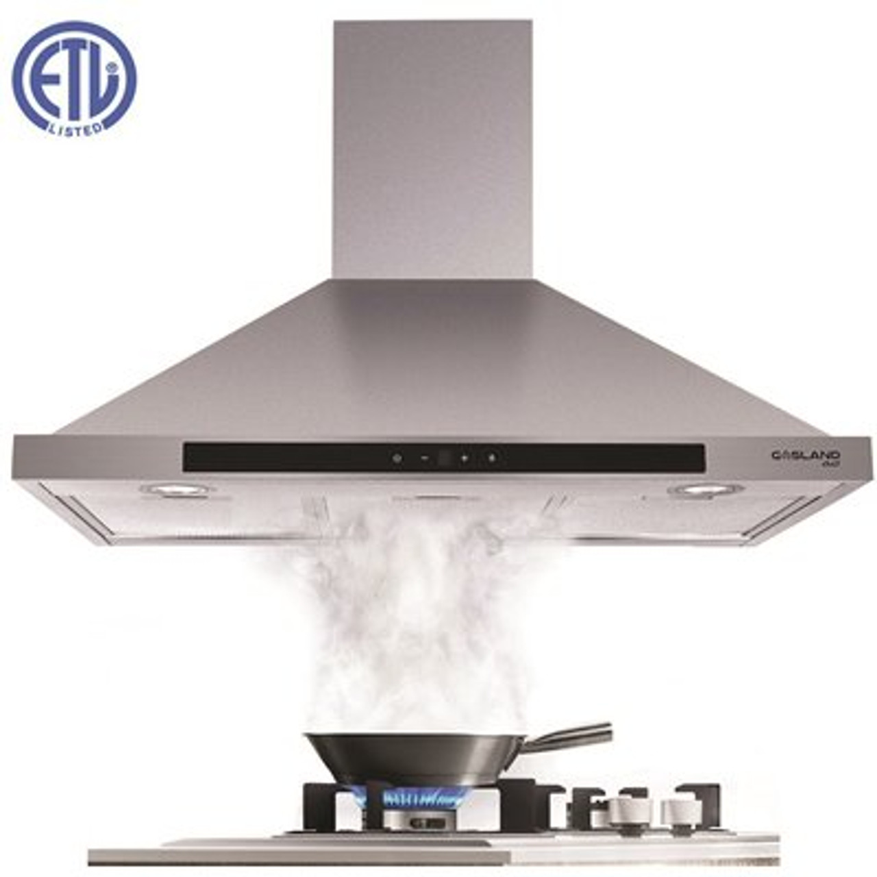 GASLAND Chef 30 in. Wall Mount Range Hood with Aluminum Filters LED Lights Touch Control in Stainless Steel, 450 CFM