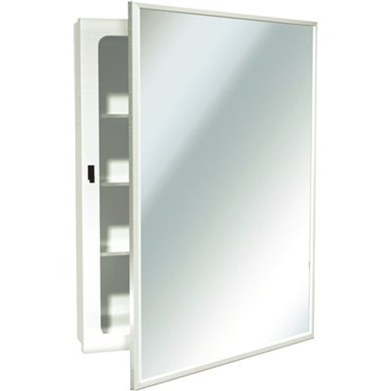 American Specialties, Inc. 18.25 in. W x 24.25 in. H x 5 in. Recessed or Surface Mount Medicine Cabinet with Mirror