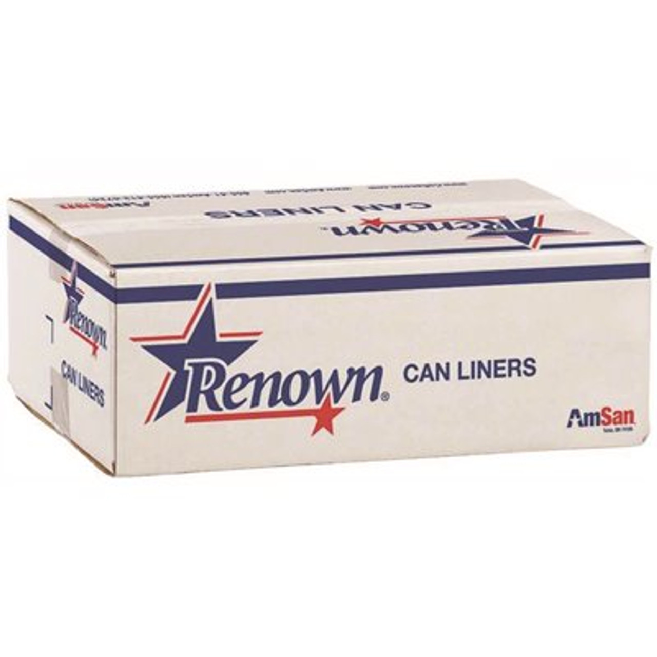 Renown 25 Gal. in Natural Can Liner 30 in. x 37 in. 13 Mic (25/Roll, 20-Roll/Case)