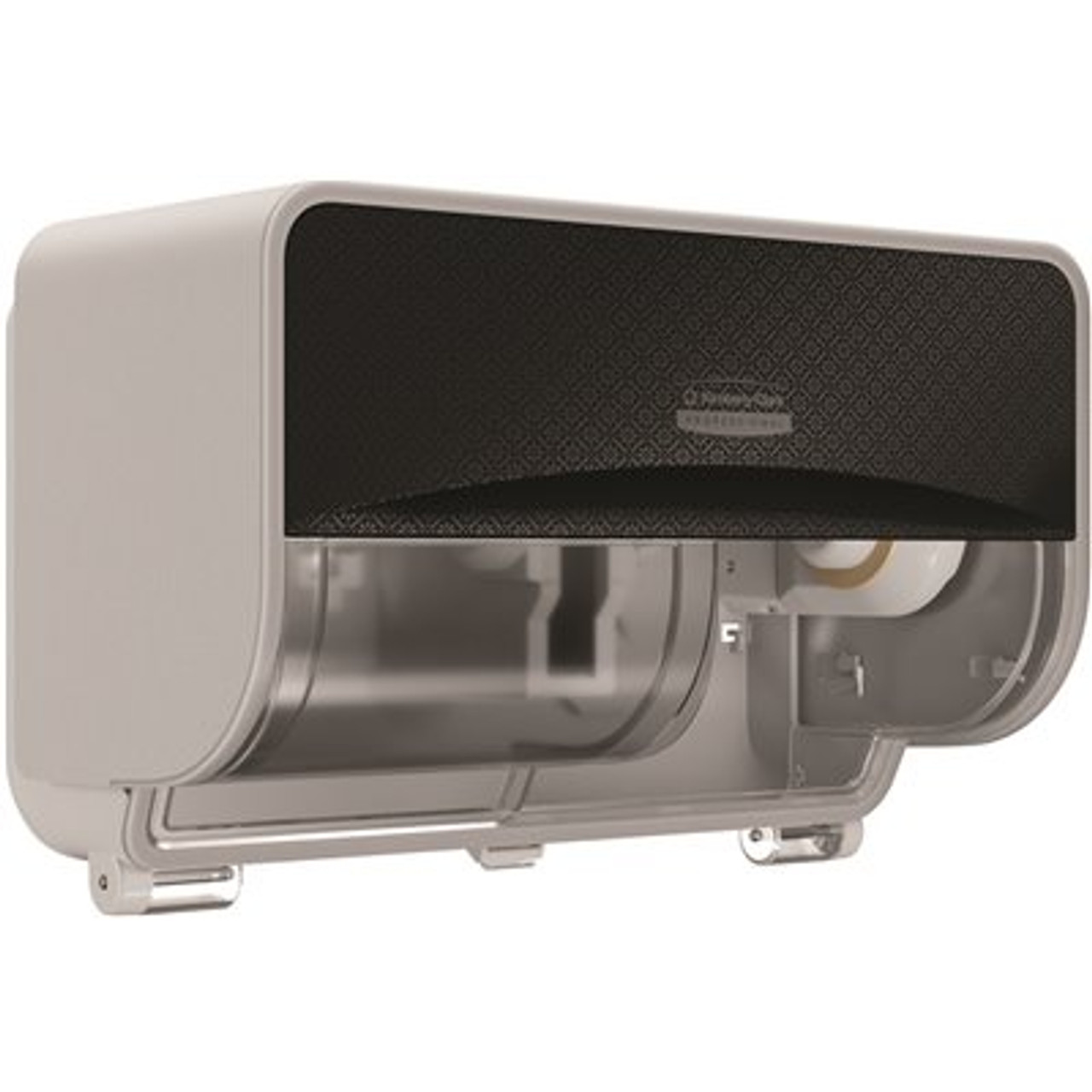 Coreless Standard Roll Toilet Paper Dispenser 2 Roll Horizontal (58722), Black Mosaic Design Faceplate; 1 / Case