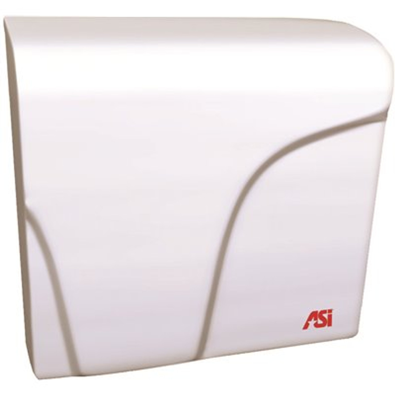 Surface Mounted Profile Compact White Electric Hand Dryer