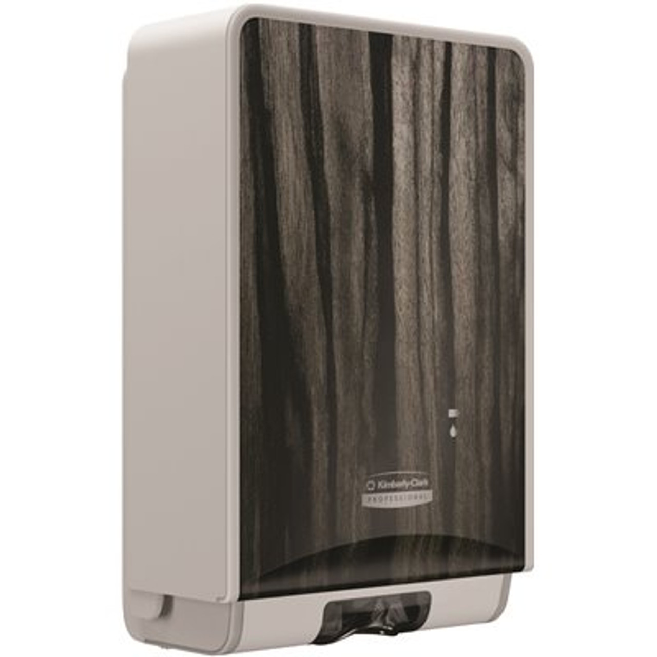 Automatic Soap and Sanitizer Dispenser (58754), Ebony Woodgrain Design Faceplate; 1 Dispenser and Faceplate / Case