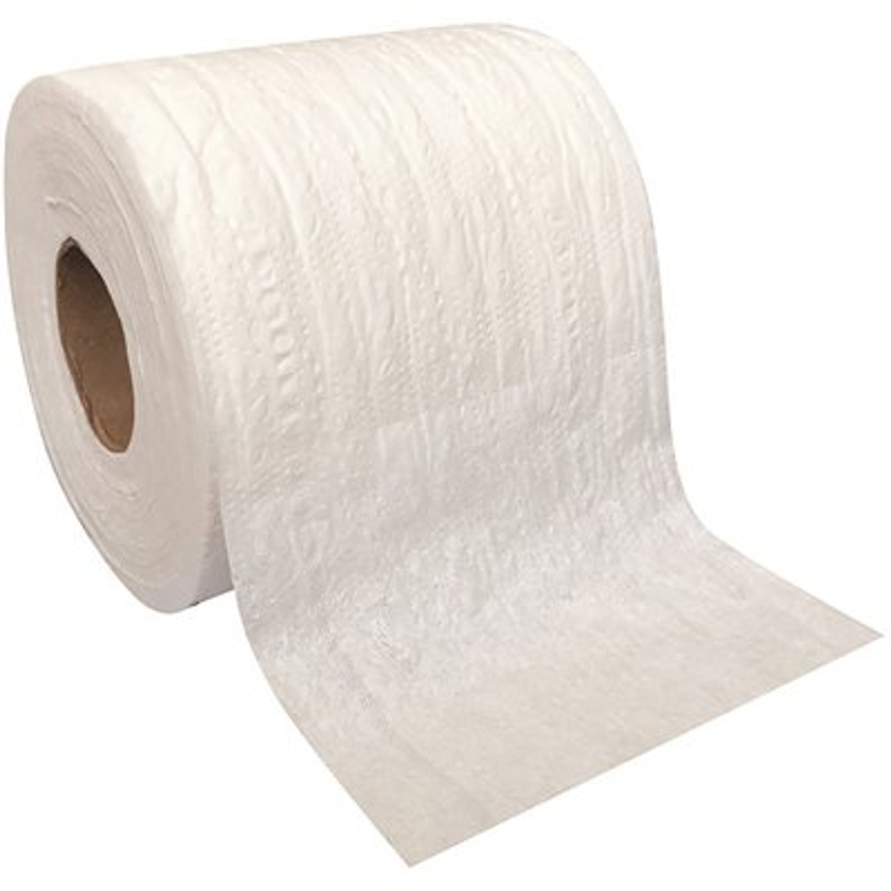 Renown White Embossed 2 Ply Bath Tissue. Individually Wrapped (Packed 96 Rolls Per Case, 500 Sheets Per Roll)