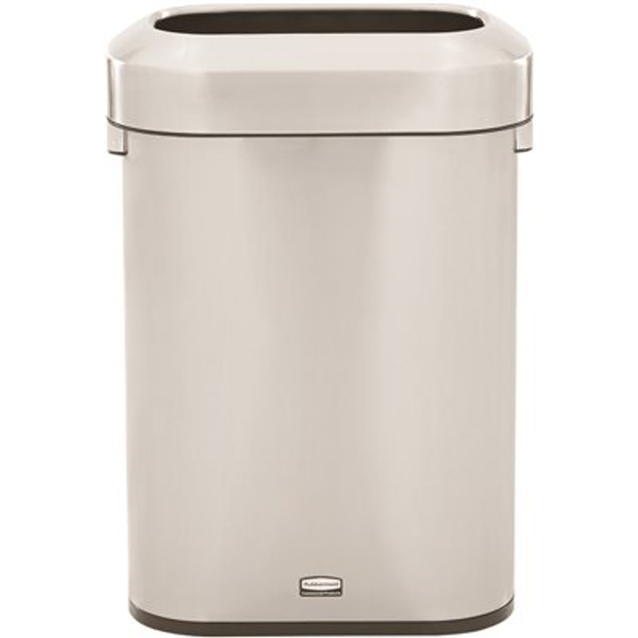 Rubbermaid Commercial Products Refine 15 Gal. Slim Stainless Steel Trash Can
