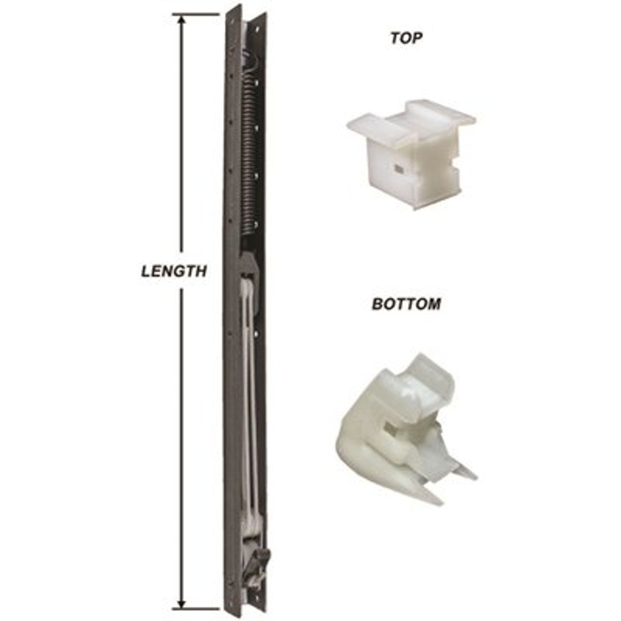23 in. L Window Channel Balance 2210 with Top and Bottom End Brackets Attached 9/16 in. W x 5/8 in. D ( Pack of 10 )
