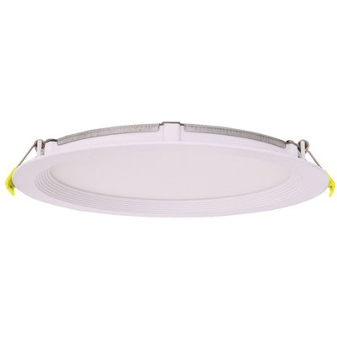 8 in. Selectable CCT Ultra-Slim Direct Fit Canless Integrated LED Recessed Light Trim for Shallow Ceiling Round Wet Loc