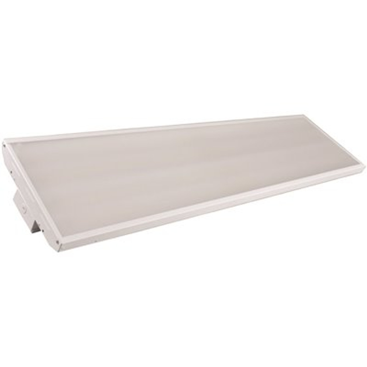 320-Watt 4 ft. 600-Watt Equivalent White Integrated LED High Bay Light Cool White 4000K with 42848 Lumens