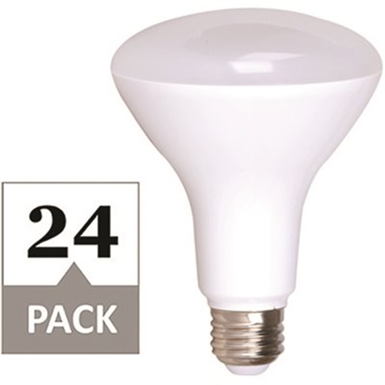 Simply Conserve 65-Watt Equivalent BR30 Dimmable LED Light Bulb Bright White 5000K (24-Pack)