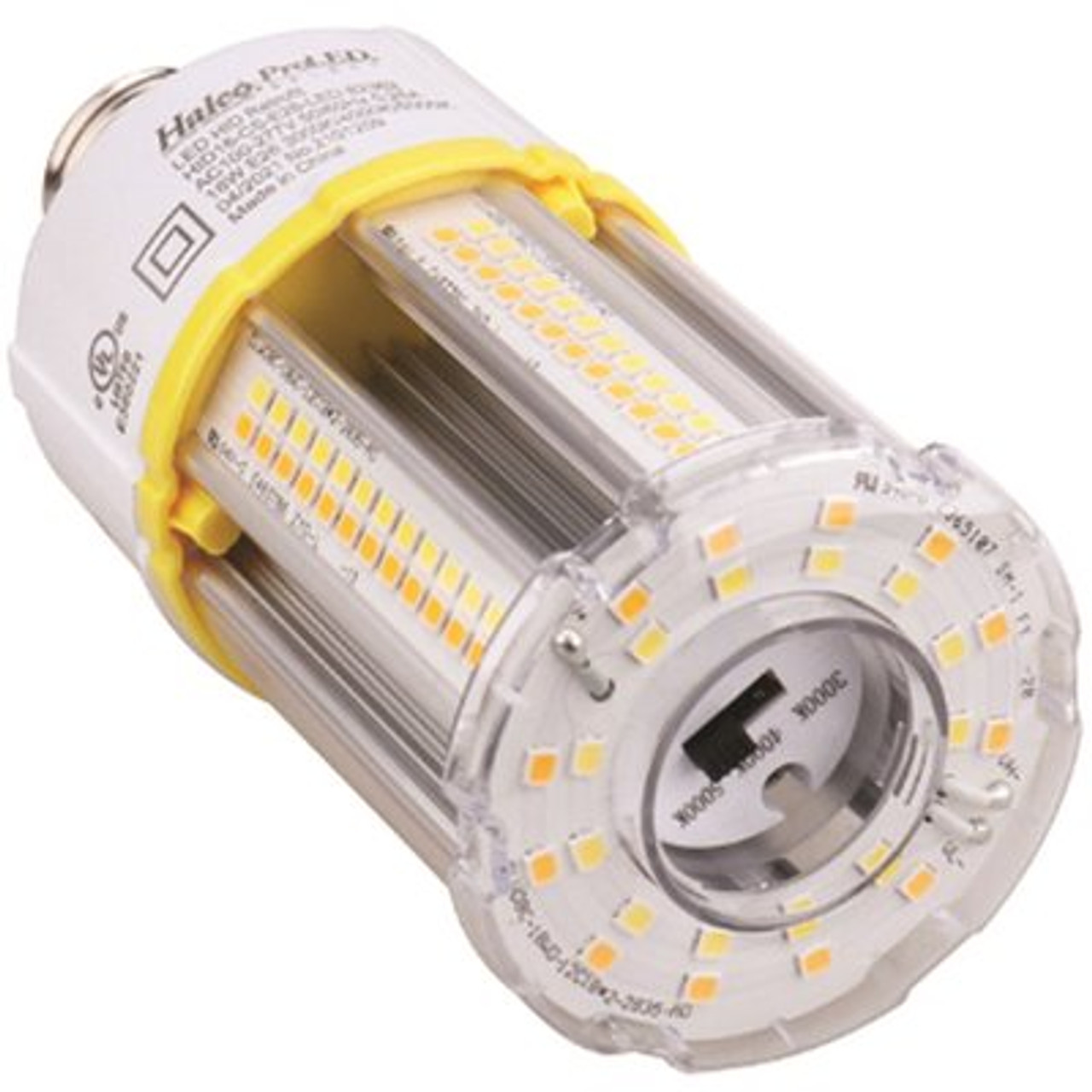 70-Watt Equivalent 12-Watt Corn Cob ED17 HID LED High Bay Bypass Light Bulb Med 120-277-Volt Selectable 300040005000K