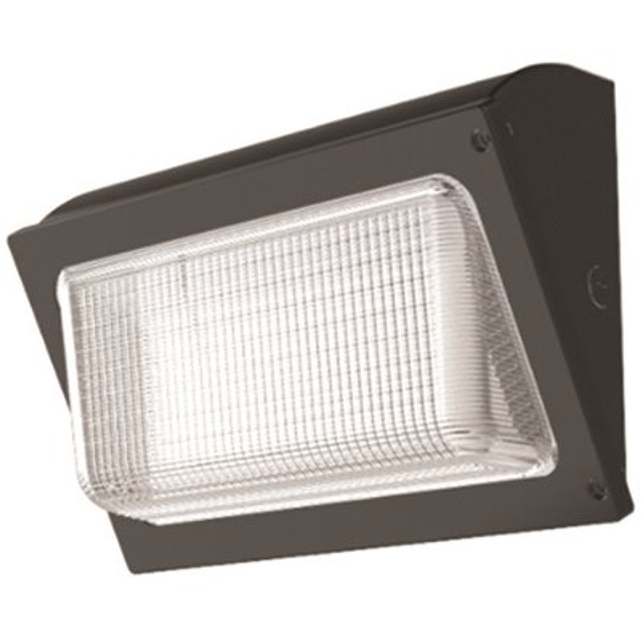 Simply Conserve 150-Watt/250-Watt Equivalent Integrated LED Black Dusk to Dawn Wall Pack Light 3000K/4000K/5000K