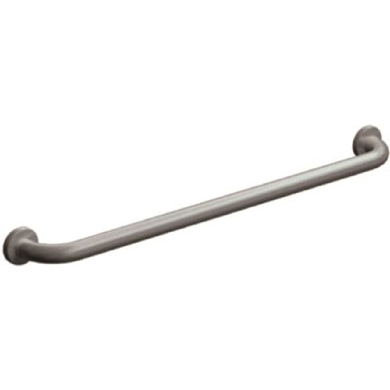 ASI Straight Smooth 24 in. W 1-1/4 in. O.D. with Snap Flange Grab Bar