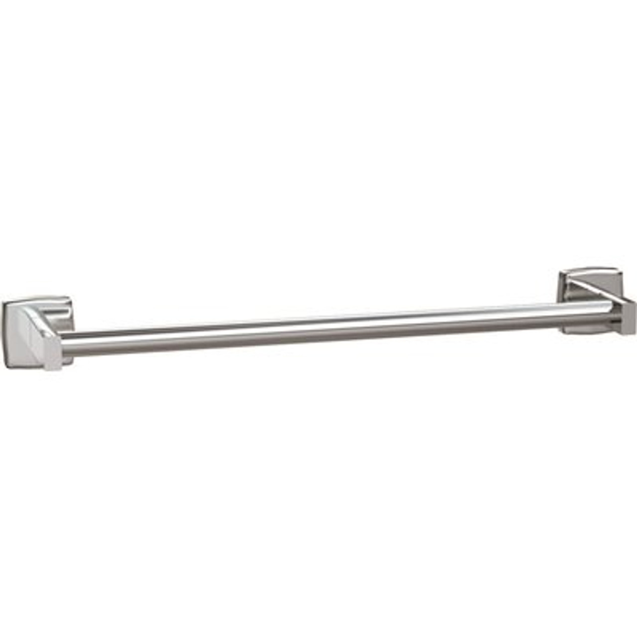 Commercial 24 in. Round Towel Bar in Stainless Steel