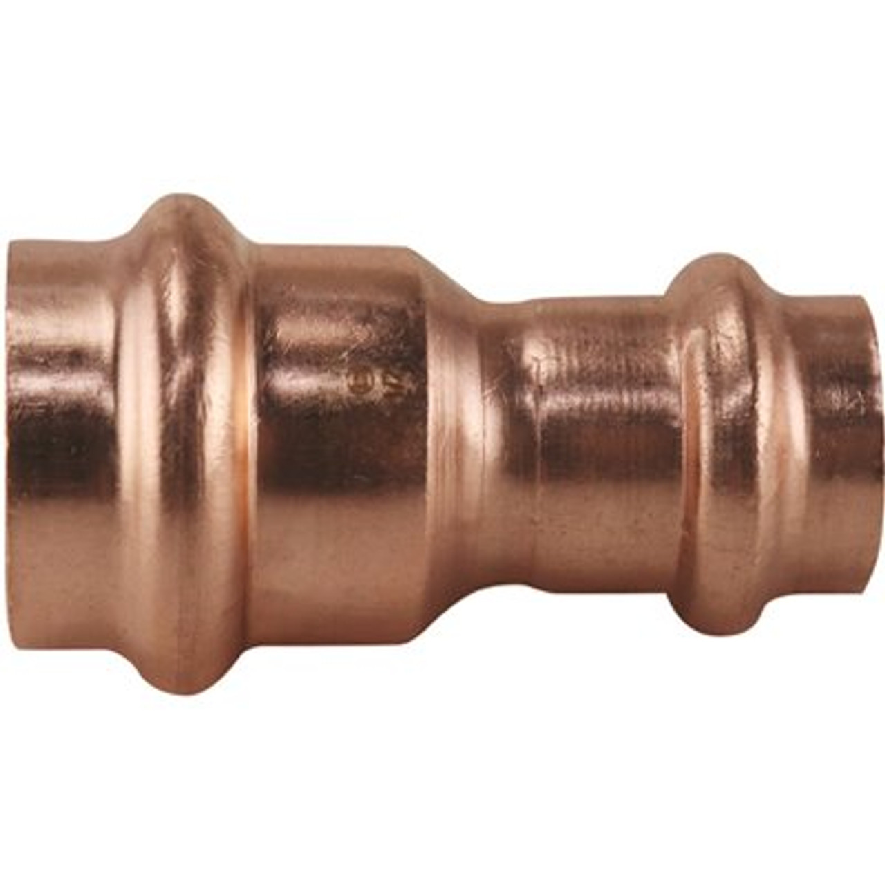 Apollo 3/4 in. x 1/2 in. Copper Press x Press Reducing Coupling with Dimple Stop