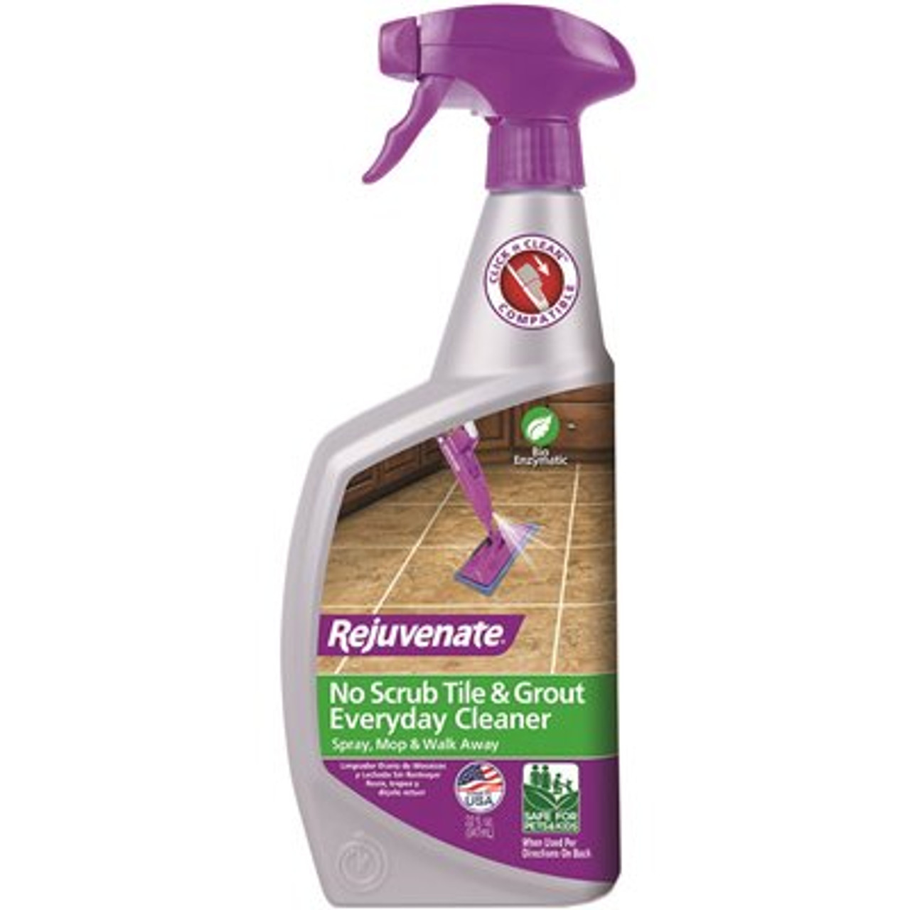 Rejuvenate 32 Oz Bio-Enzymatic Tile And Grout Cleaner